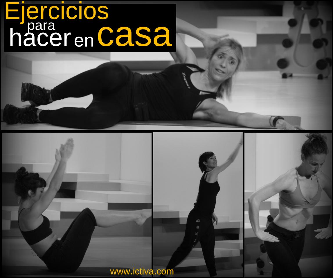 Ejercicios para mujeres en casa: entrenad desde casa para adelgazar