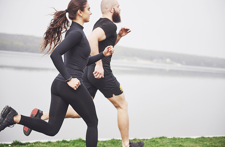 deporte en pareja