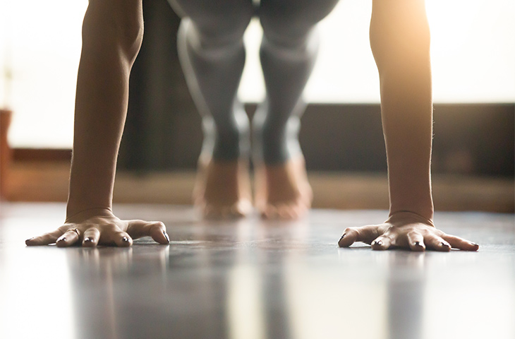 yoga para brazos