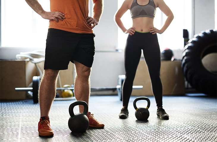 entrenamiento con kettlebells