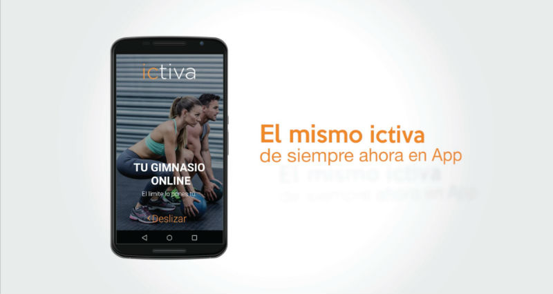 app de ejercicios de Ictiva
